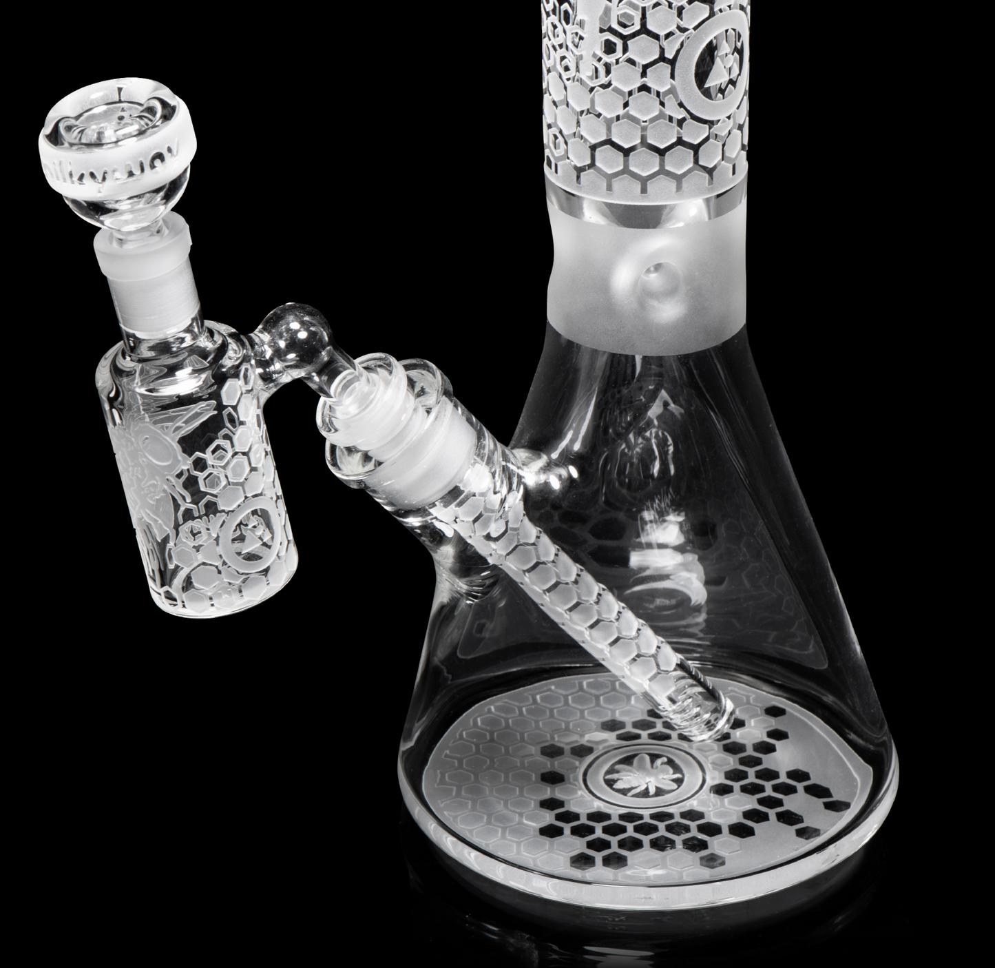 Milkyway Glass - Bee Hive Dry Ash Catcher