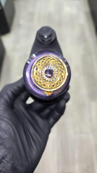 Gatez Glass - Wildberry Dry Top Puffco Peak/Pro Attachment