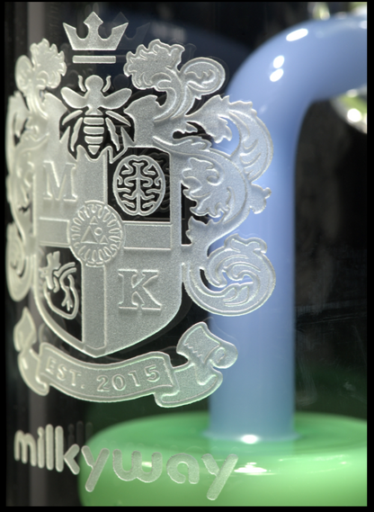 Milkyway Glass - Coat of Arms 7″ Dab Rig
