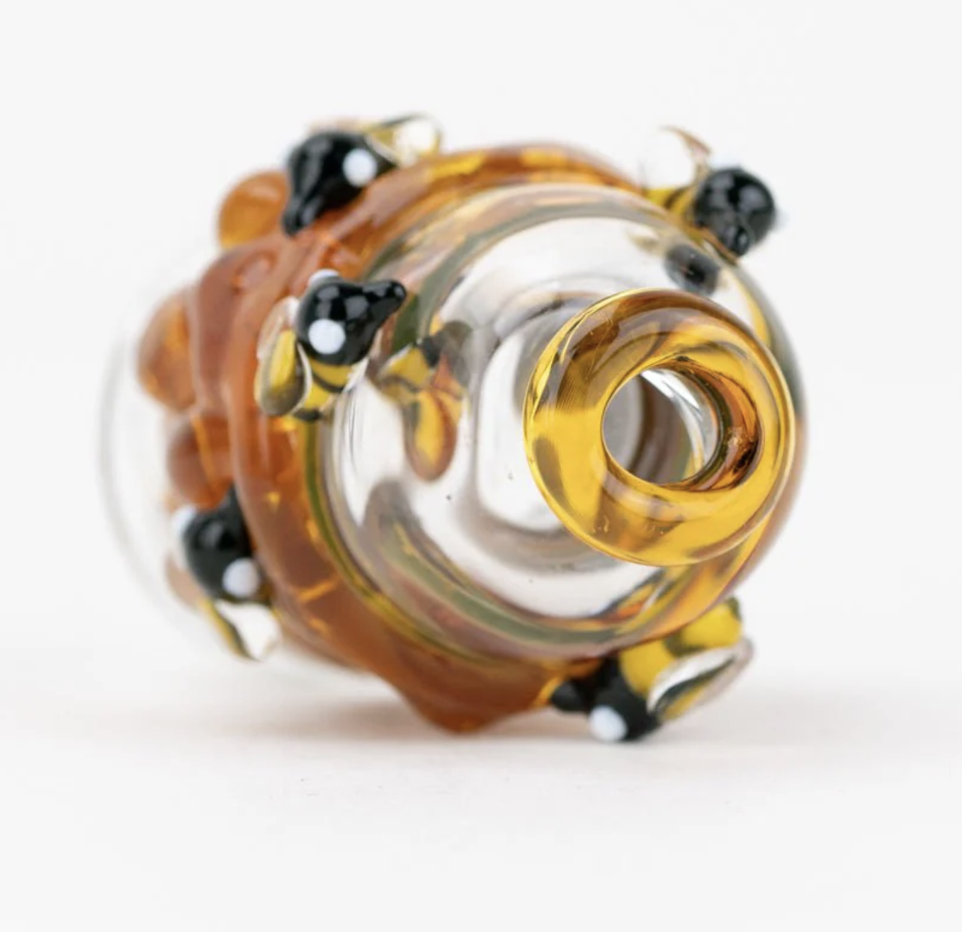 Empire Glassworks Puffco Pivot Glass Mouthpiece - Save the Bees