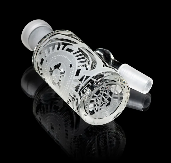Milkyway Glass - Nuclear Clear Dry Ash Catcher
