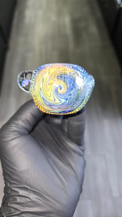 Hefe Glass - Fumed Etch Spoon #1