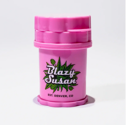 Blazy Susan - Large 4 Piece Purple Herb Saver Grinder