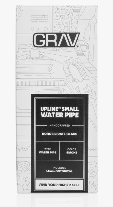 Grav - Smoke Upline Water Pipe