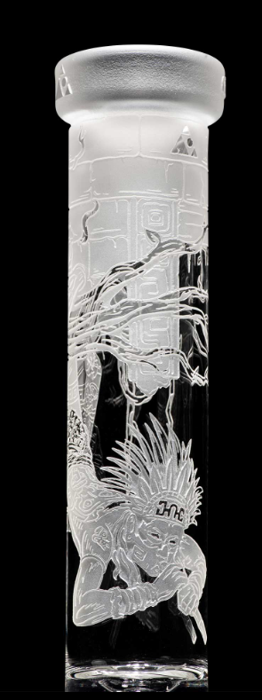 Milkyway Glass - Ancient Ruins 11″ Beaker Bong