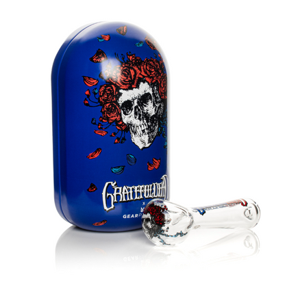 Grateful Dead - 4.5" Spoon Hand Pipe with Collectible Tin