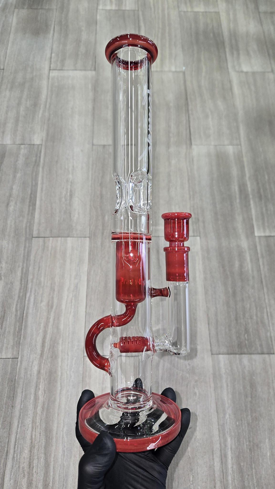 Monark Glass - 15" 50MM Stemline Recycler