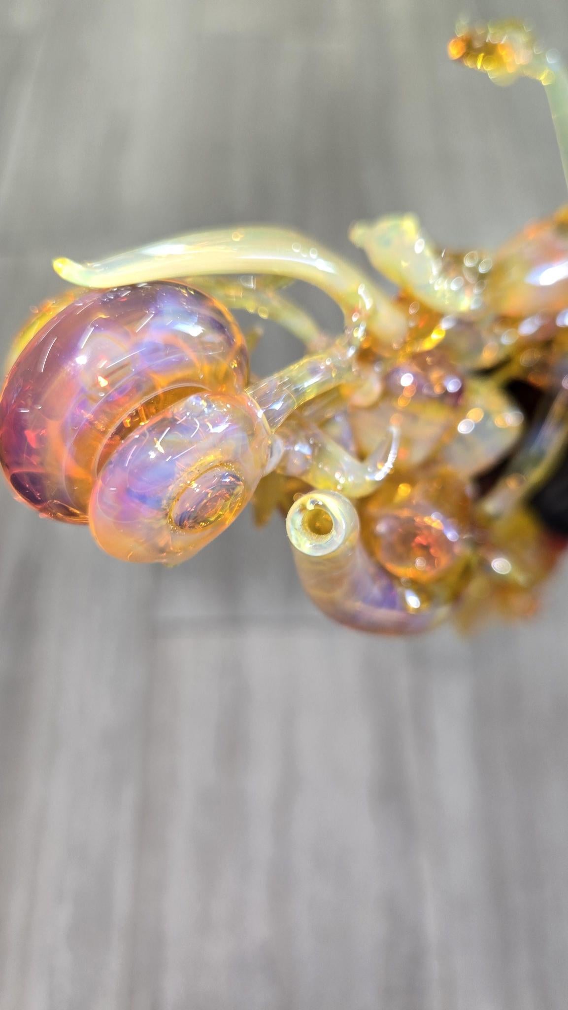 Rootin Tootin Glass - Harley Motorbike Dry Pipe