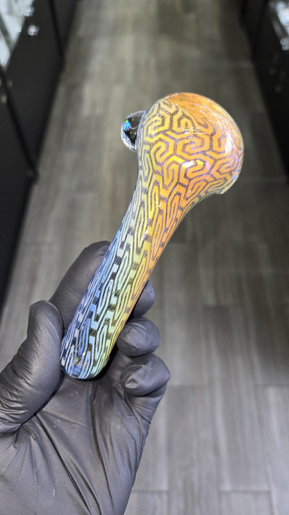 Hefe Glass - Fumed Etch Spoon #3