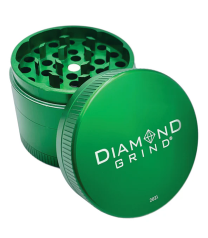 Diamond Grind - 50mm Anodized 4 Piece Grinder
