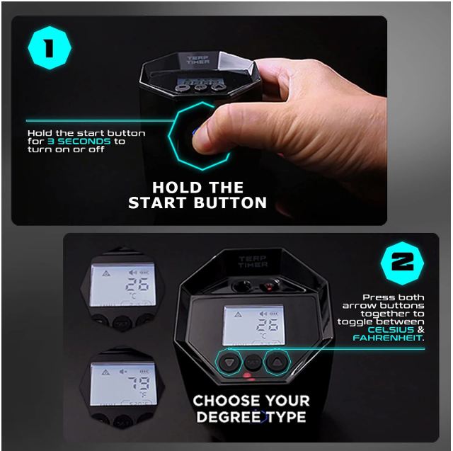 Octave Terp Timer - Black