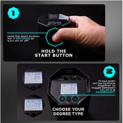 Octave Terp Timer - Black