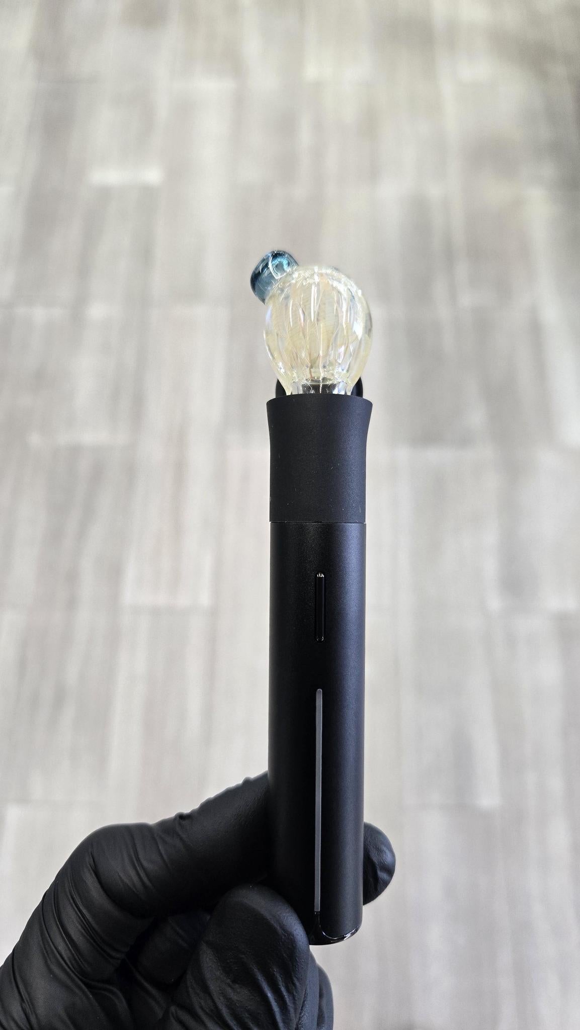 Soft Spoken Glass - Gold & Silver Fume Pivot Top