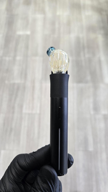 Soft Spoken Glass - Gold & Silver Fume Pivot Top