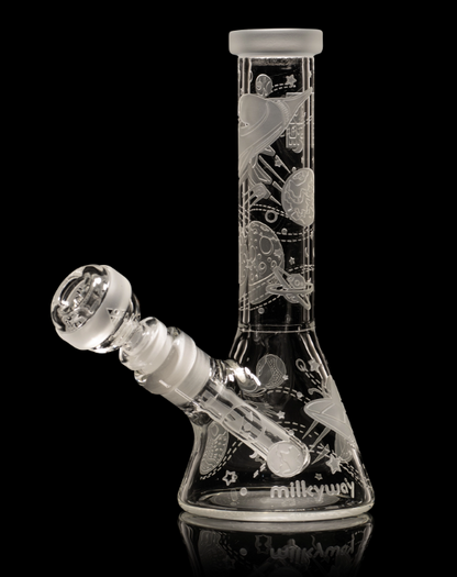Milkyway Glass - Space Odyssey Mini 8″ Beaker Bong