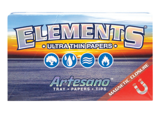Elements - Artesano 1¼ Rolling Papers with Tips