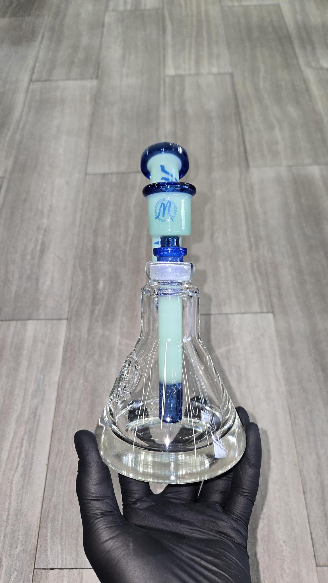 Monark Glass - 7" Heavyweight Bubbler Compact And Reliable Design