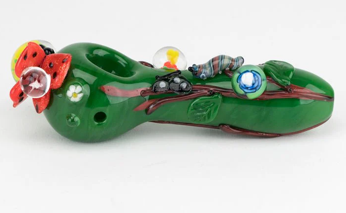 Empire Glassworks Garden Critters Small Spoon Pipe
