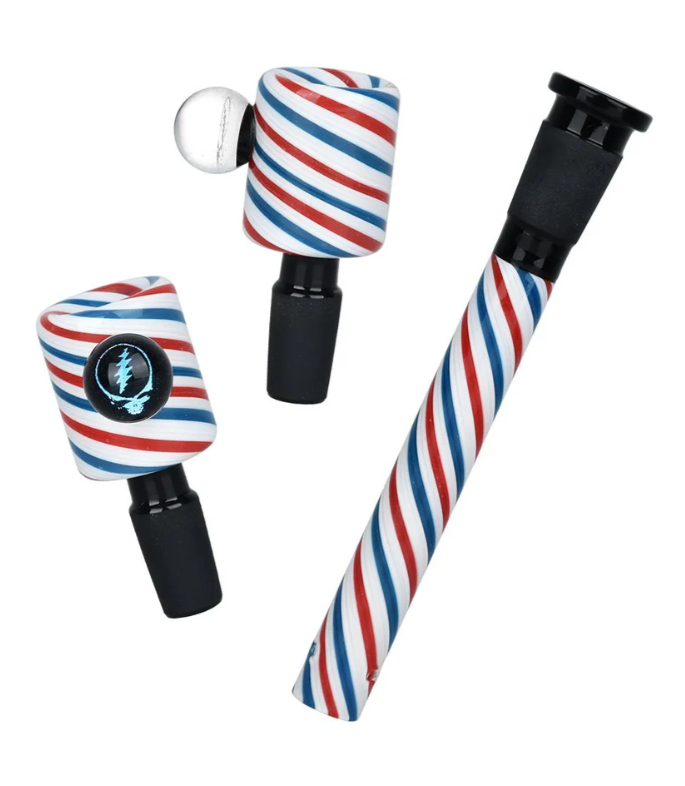 Grateful Dead x Pulsar Liberty Beaker Water Pipe 15"