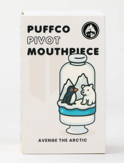 Empire Glassworks Puffco Pivot Glass Mouthpiece - Avenge the Arctic