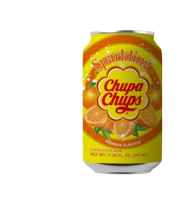 Chupa Chups Sparkling Carbonated Drink Orange (Korea)