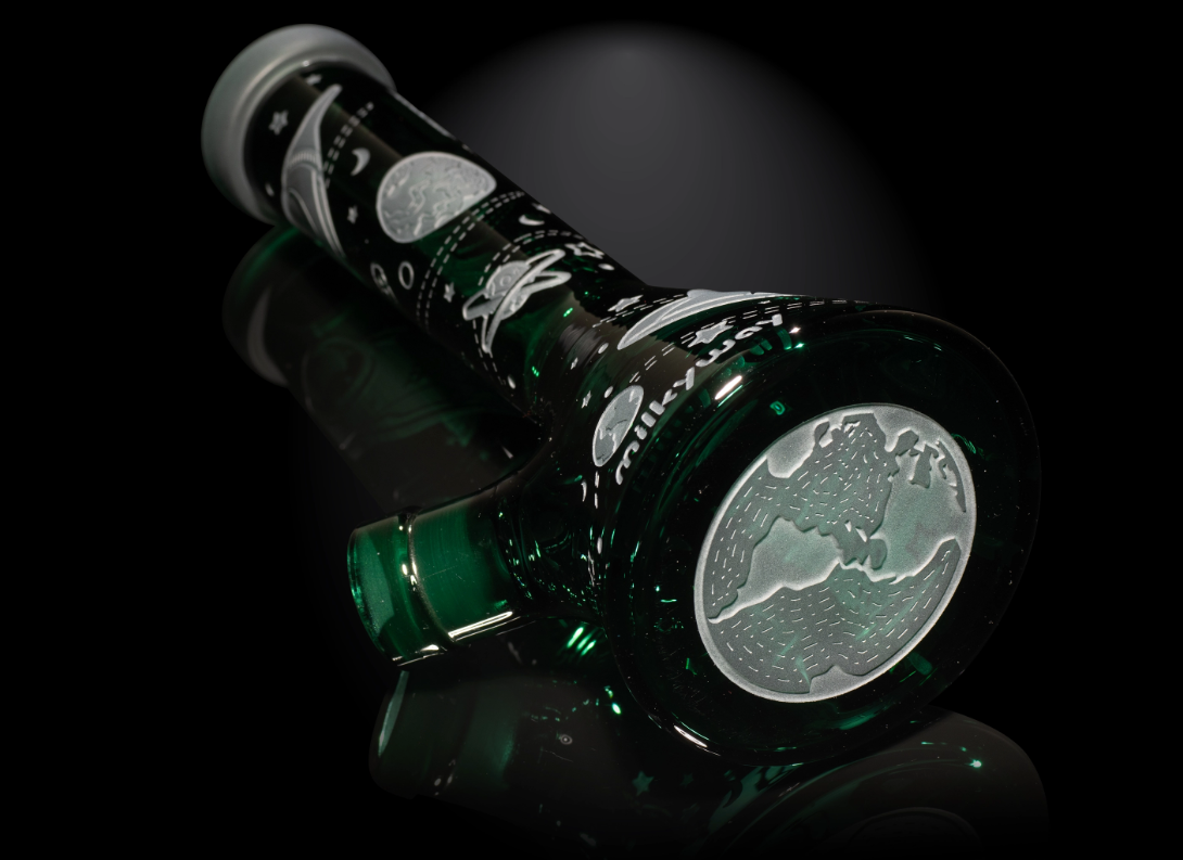Milkyway Glass - Space Odyssey Mini 8″ Beaker Bong