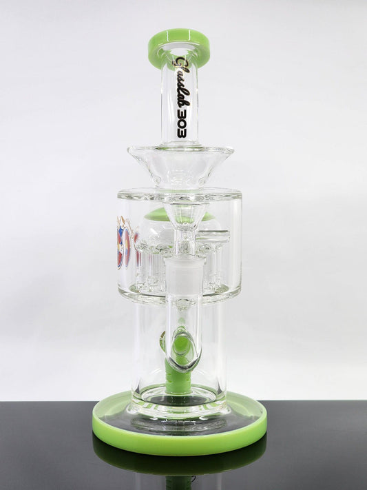 Glass Lab 303 - Fused Stem To 20 Arm Tree