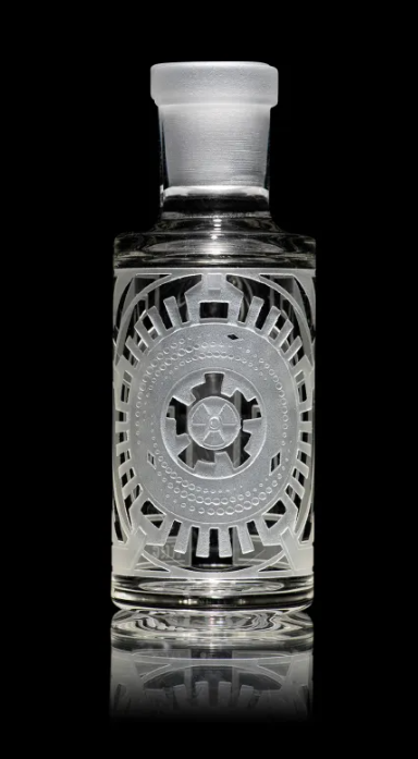 Milkyway Glass - Nuclear Clear Dry Ash Catcher