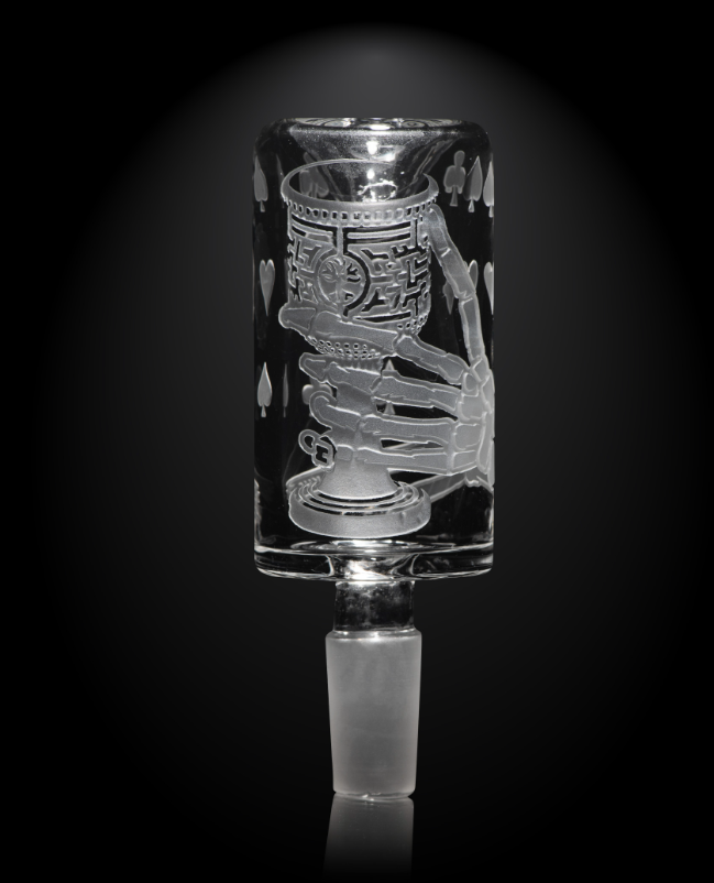 Milkyway Glass - Emperors Chalice Long Bowl