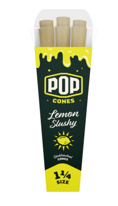Pop Cones 1 1/4 Pre-Rolled Cones 6ct (Unbleached)