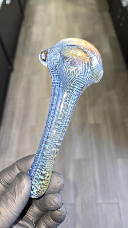 Hefe Glass - Fumed Etch Spoon #2