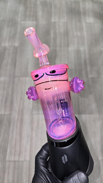 BTGB - Gold Fumed Karmaline Master Shake Peak/Pro Bubbler Attachment #11