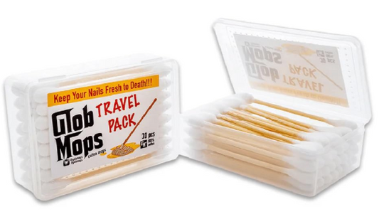 Glob Mops Dual Tip Cotton Swabs Travel Pack 30pc