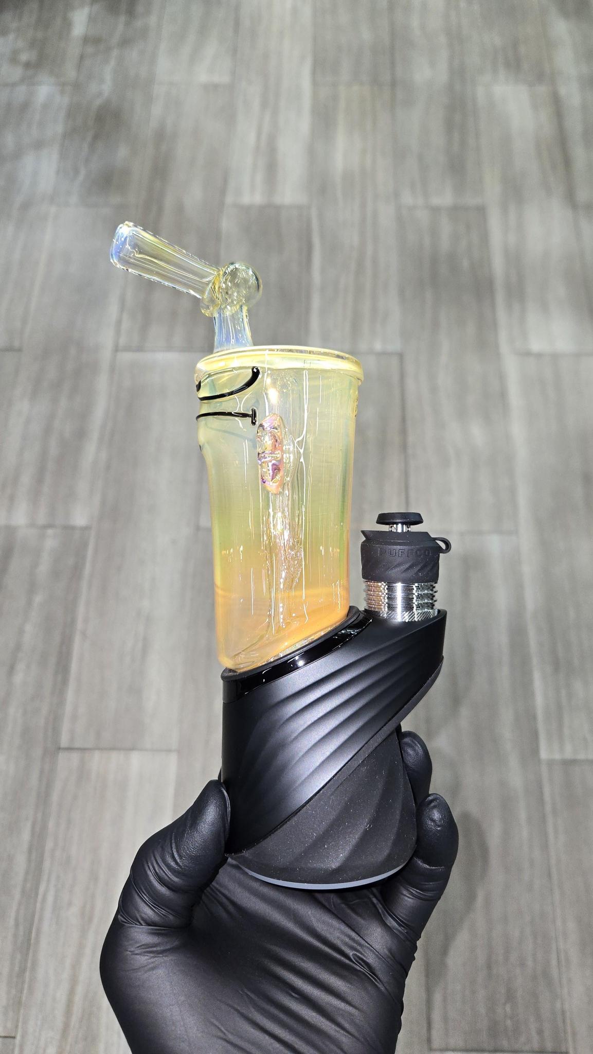 BTGB - Gold Silver Fume Master Shake Peak/Pro Bubbler Attachment #10