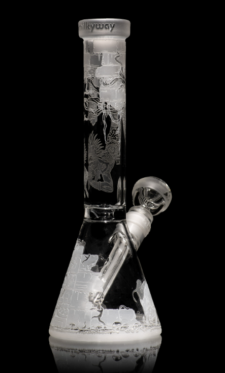 Milkyway Glass - Ancient Ruins 11″ Beaker Bong
