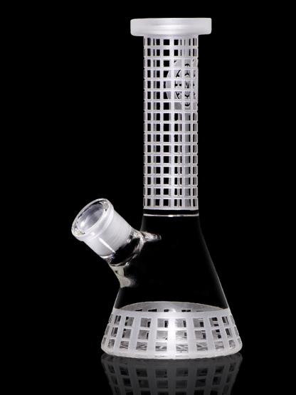 Milkyway Glass - Squared 6″ Clear Mini Beaker Bong