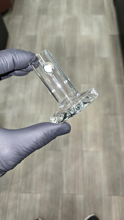 Tokr Glass - Clear Pivot Stand With Opal