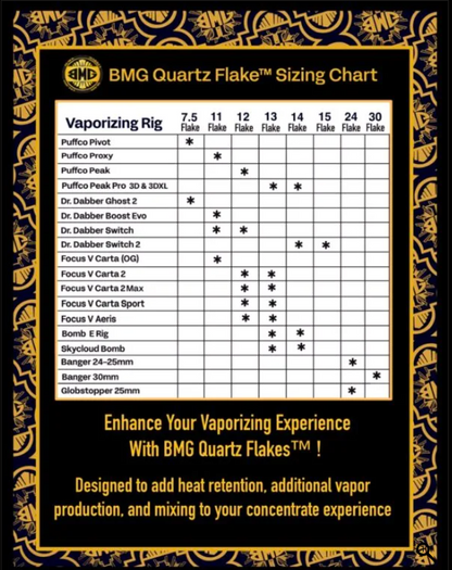 Black Market Glass - Pivot Quartz Flake