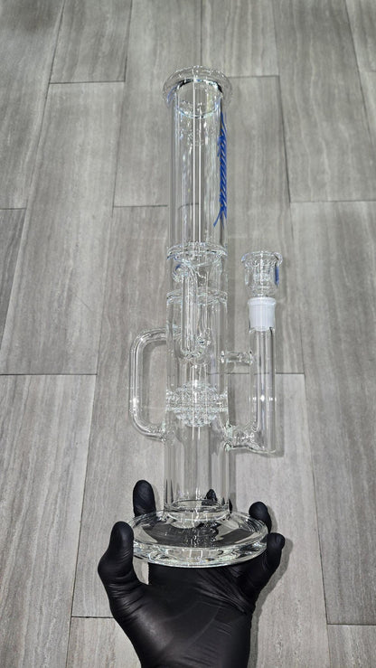 Monark Glass - 15" 50mm Ball Perc Recycler