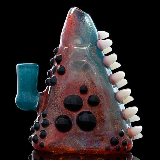 Salt Glass - Saltacc Brackish Eyepod #1 (Really Teally/Amazon Bronze/Black Jack)