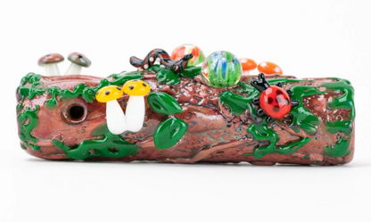 Empire Glassworks Mossy Log Dry Pipe