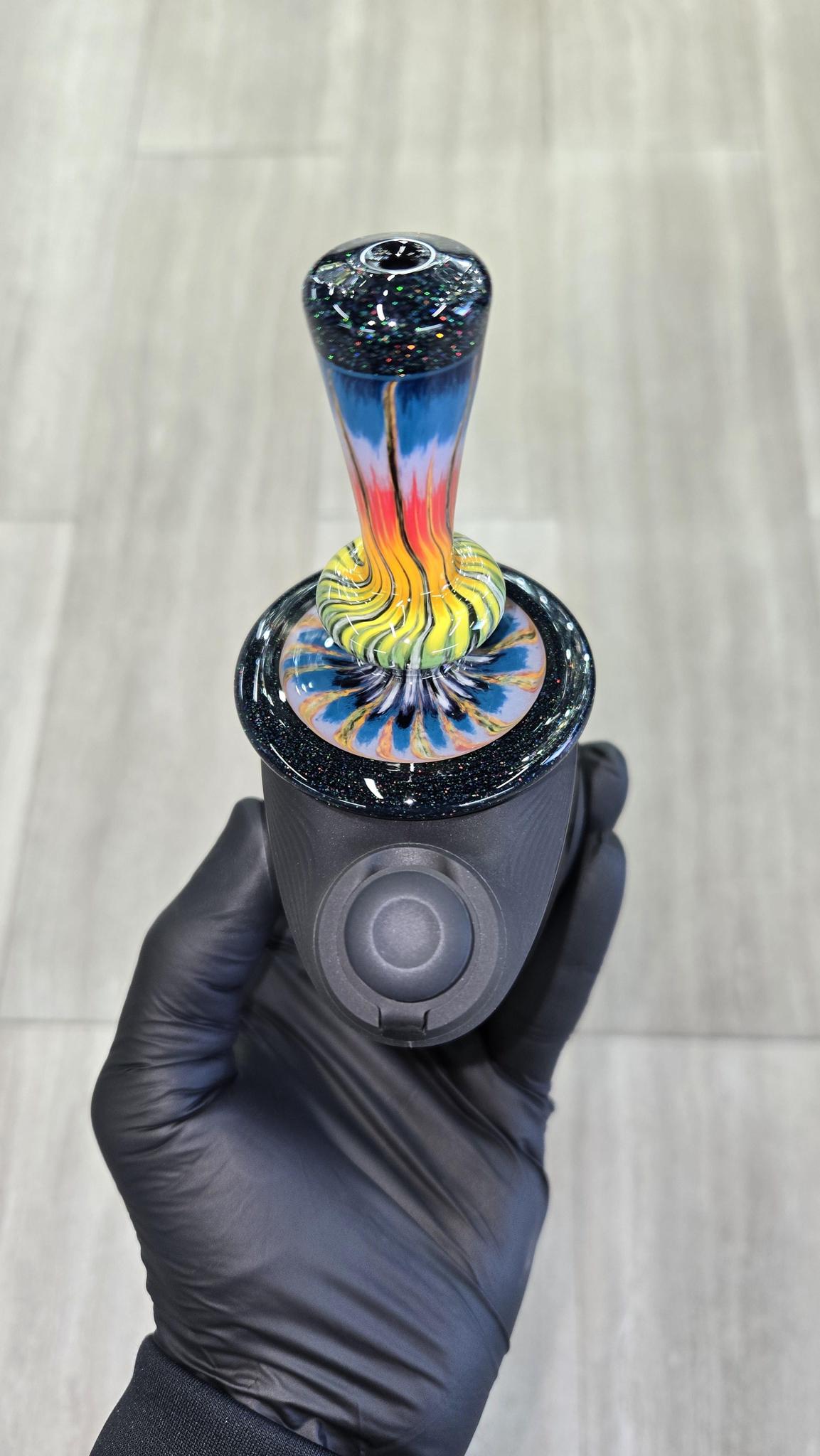 Indo Glass X Geoffmade - Frit Work Dry Peak/Pro Attachment