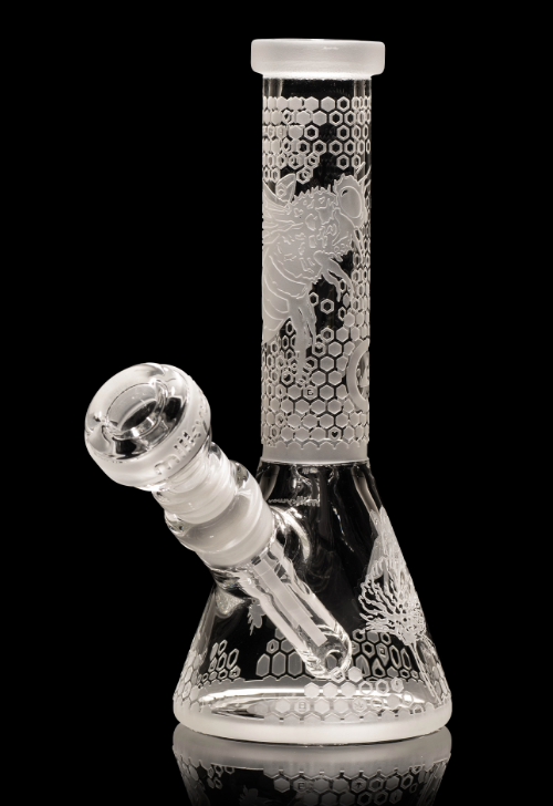 Milkyway Glass - Tiny Apiary Mini 8″ Beaker Bong
