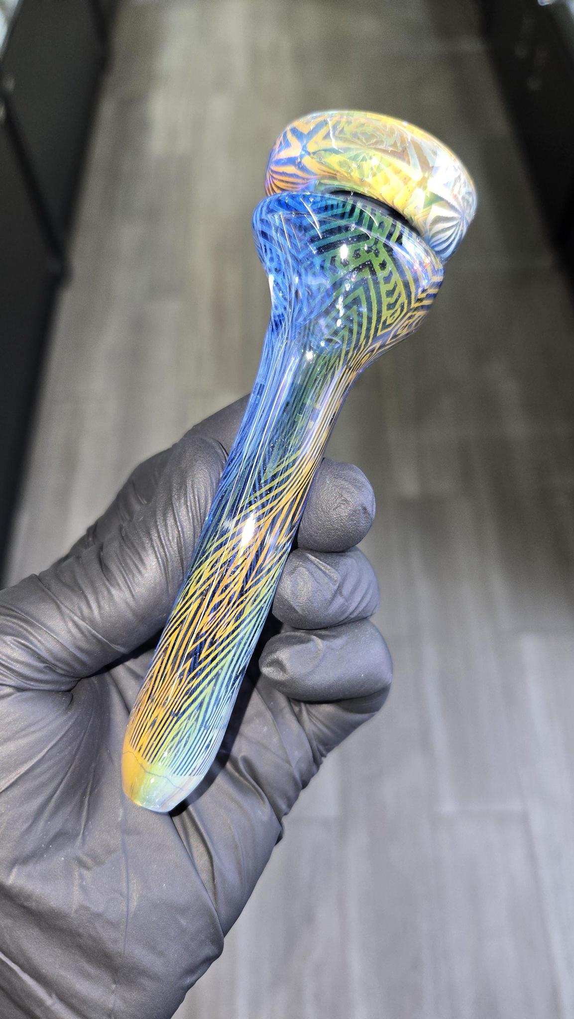 Hefe Glass - Fumed Etch Spoon #4