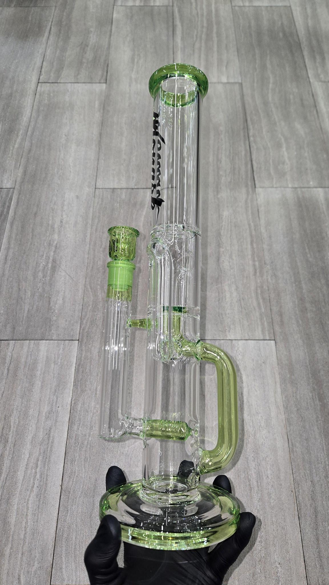 Monark Glass - 16" 50mm Stemline Recycler