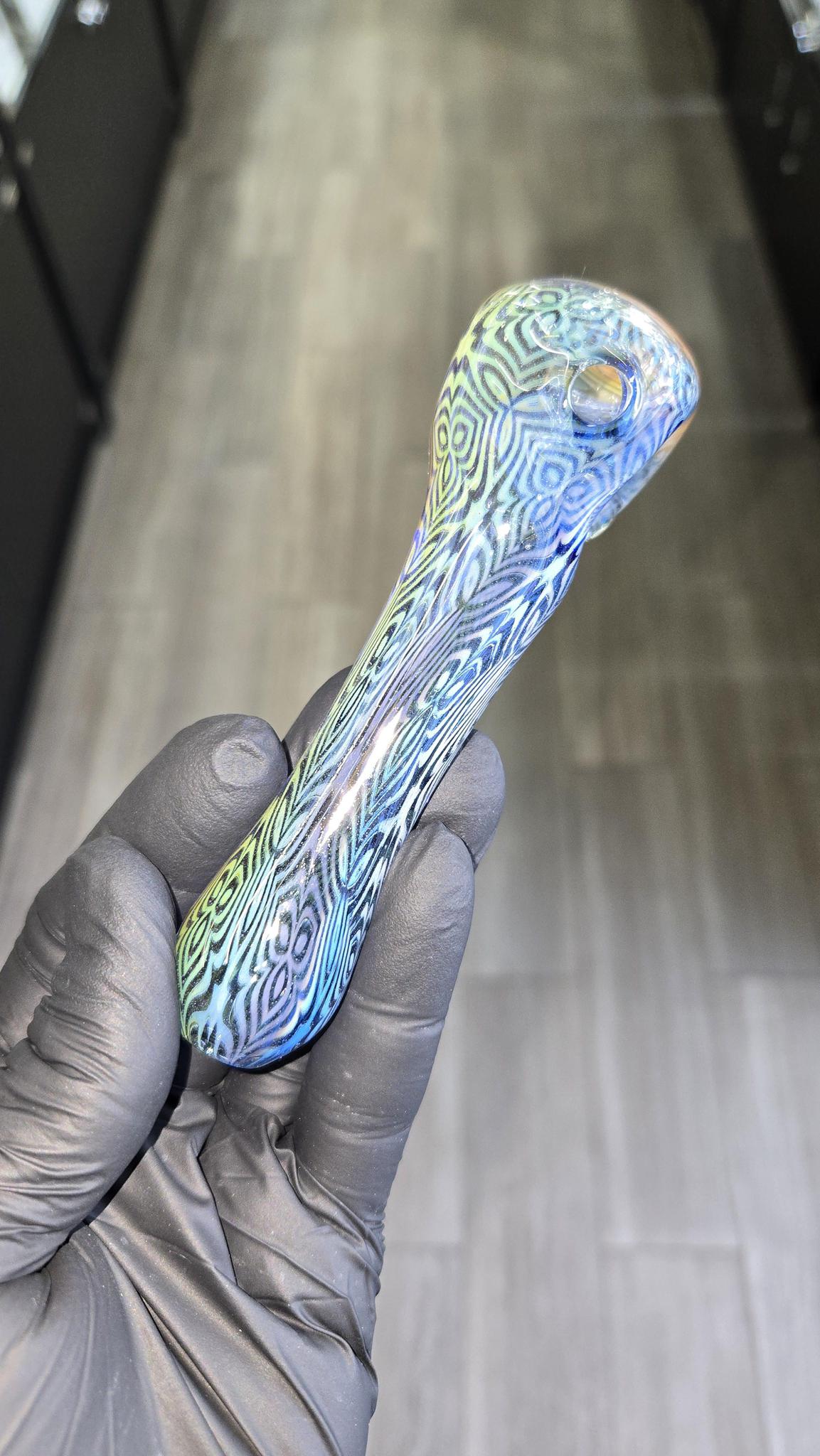 Hefe Glass - Fumed Etch Spoon #1
