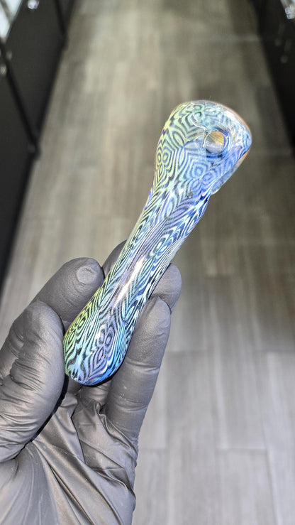 Hefe Glass - Fumed Etch Spoon #1