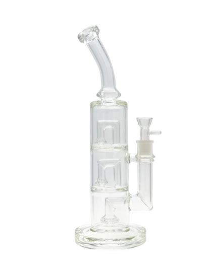TAG - 14" Bent Neck Showerhead to Double Offset Showerhead