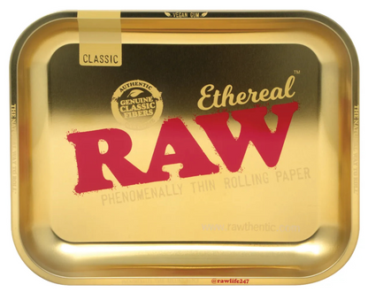 RAW - Ethereal Metal Rolling Tray - Large