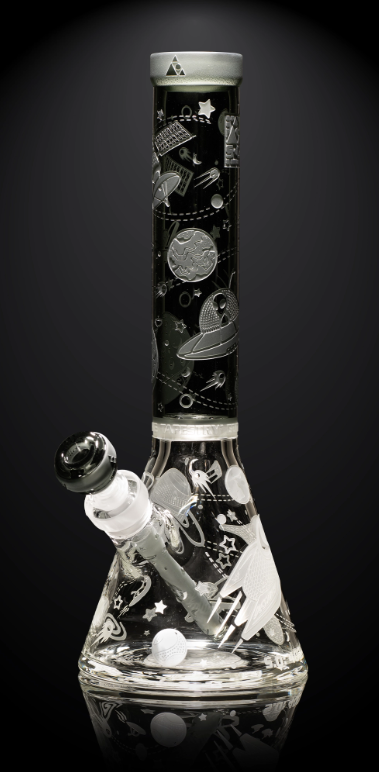 Milkyway Glass - Space Odyssey 14″ Beaker Bong